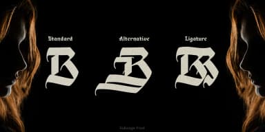 Subrage by TypeClassHeroes — Blackletter Font — thumbnail 7