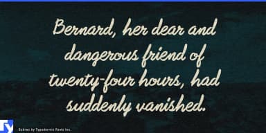 Subroc by Typodermic Fonts Inc. — Script Handwritten Font — thumbnail 4