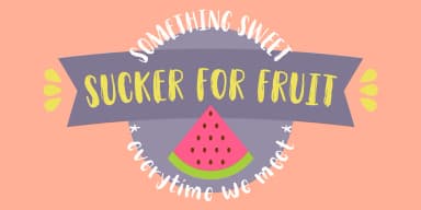 Sukkerfri by Pizzadude.dk — Display Font — thumbnail 3