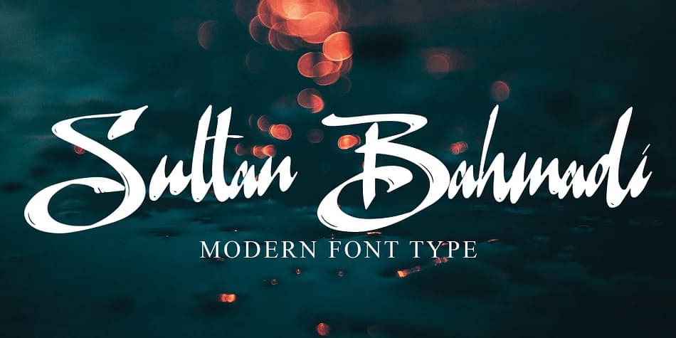 Sultan Bahmadi by Ayska — Script Handwritten Font