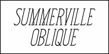 SUMMERVILLE JNL by Jeff Levine Fonts — Decorative Font — thumbnail 4