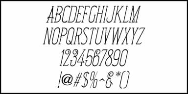 SUMMERVILLE JNL by Jeff Levine Fonts — Decorative Font — thumbnail 5