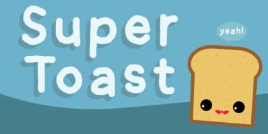 Super Toast by Pizzadude.dk — Decorative Font — thumbnail 1