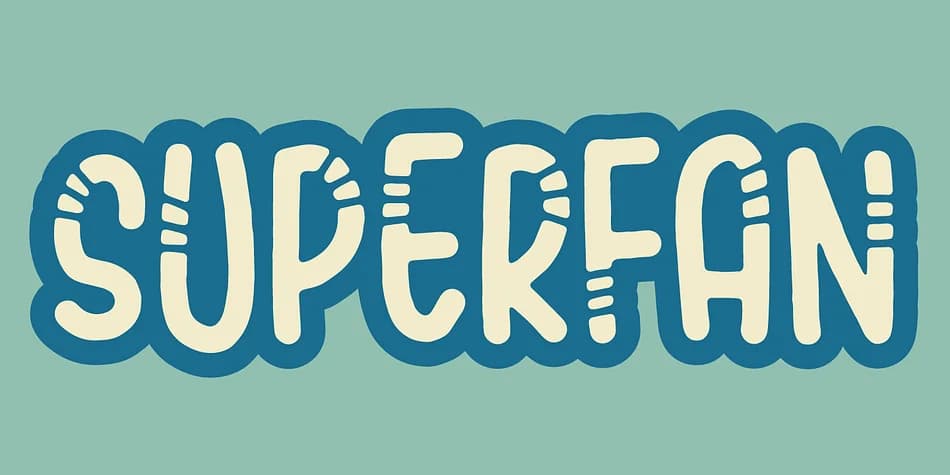 Superfan by Bogstav — Decorative Font