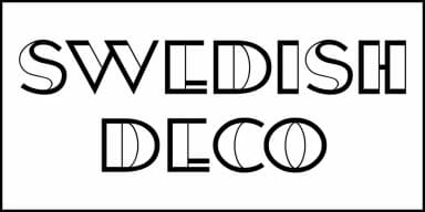 SWEDISH DECO JNL by Jeff Levine Fonts — Decorative Font — thumbnail 2