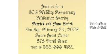 SwirlityText by Ingrimayne Type — Blackletter Font — thumbnail 3