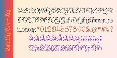 SwirlityText by Ingrimayne Type — Blackletter Font — thumbnail 6