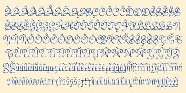 SwirlityText by Ingrimayne Type — Blackletter Font — thumbnail 9