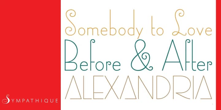 Sympathique Pro by Canada Type — Decorative Font