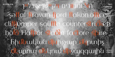 TA Modern Times by TAFT Foundry — Decorative Font — thumbnail 5