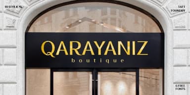 TA Modern Times by TAFT Foundry — Decorative Font — thumbnail 7