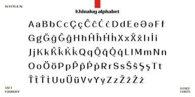 TA Modern Times by TAFT Foundry — Decorative Font — thumbnail 9