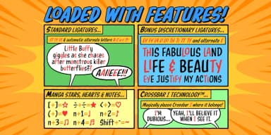 Tall Tales by Comicraft — Decorative Font — thumbnail 4