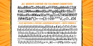 Tall Tales by Comicraft — Decorative Font — thumbnail 6