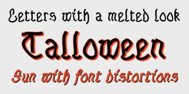 Talloween by Ingrimayne Type — Blackletter Font — thumbnail 1