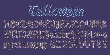 Talloween by Ingrimayne Type — Blackletter Font — thumbnail 2
