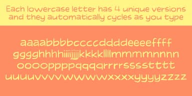 Tasty Chat by Pizzadude.dk — Decorative Font — thumbnail 4