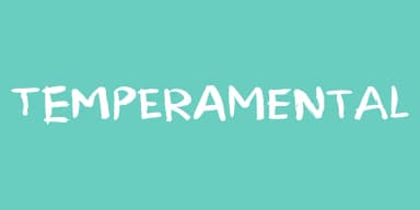 TEMPERAMENTAL by Bogstav — Display Font — thumbnail 1