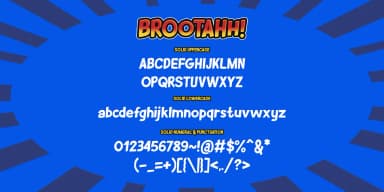 The Brootahh by Alit Design — Decorative Font — thumbnail 5