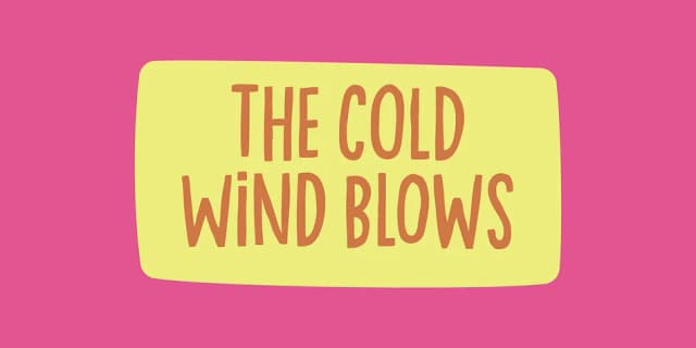 THE COLD WIND BLOWS by Bogstav — Decorative Font