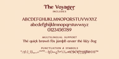 The Voyager by Ana's Fonts — Dingbats Font — thumbnail 2