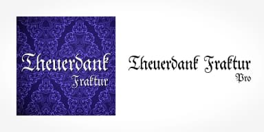 Theuerdank Fraktur Pro by SoftMaker — Blackletter Font — thumbnail 1