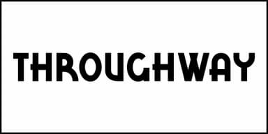 THROUGHWAY JNL by Jeff Levine Fonts — Decorative Font — thumbnail 2