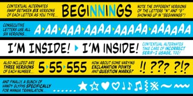 Tight Spot BB by Blambot — Decorative Font — thumbnail 2