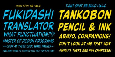 Tight Spot BB by Blambot — Decorative Font — thumbnail 5