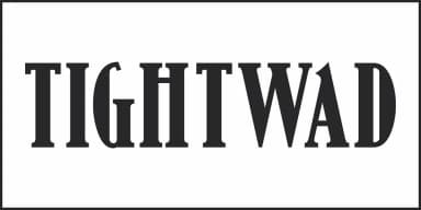 TIGHTWAD JNL by Jeff Levine Fonts — Decorative Font — thumbnail 2