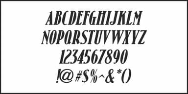 TIGHTWAD JNL by Jeff Levine Fonts — Decorative Font — thumbnail 5
