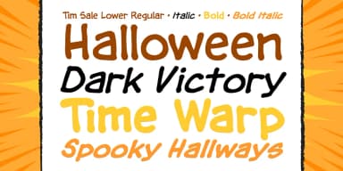 Tim Sale Lower by Comicraft — Decorative Font — thumbnail 2