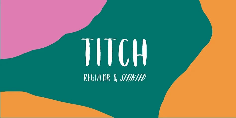 Titch by wearecolt — Display Font — preview 1