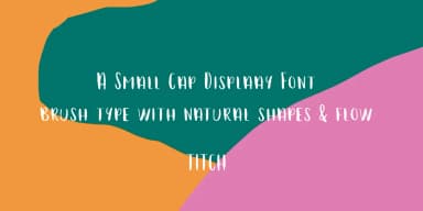 Titch by wearecolt — Display Font — thumbnail 2