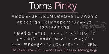 Toms by CozyFonts Foundry — Decorative Font — thumbnail 1