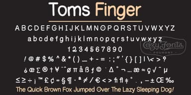 Toms by CozyFonts Foundry — Decorative Font — thumbnail 3