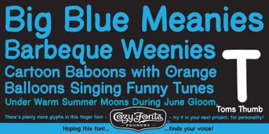 Toms by CozyFonts Foundry — Decorative Font — thumbnail 6