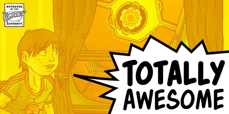 TOTALLY AWESOME by Comicraft — Decorative Font