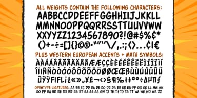 TOTALLY AWESOME by Comicraft — Decorative Font — thumbnail 3