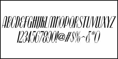 TOURIST POSTCARD JNL by Jeff Levine Fonts — Decorative Font — thumbnail 5