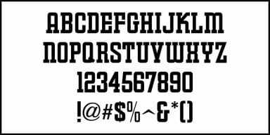 TRAINING FILM JNL by Jeff Levine Fonts — Decorative Font — thumbnail 3