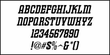 TRAINING FILM JNL by Jeff Levine Fonts — Decorative Font — thumbnail 5