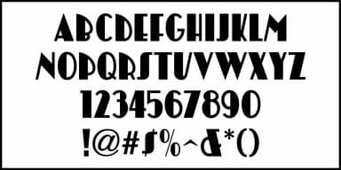 TRAVEL POSTER JNL by Jeff Levine Fonts — Decorative Font — thumbnail 3