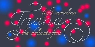 Triana by Wiescher-Design — Dingbats Font — thumbnail 1