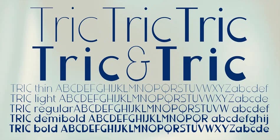 Tric by Wiescher-Design — Decorative Font