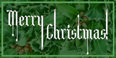 Tudor Perpendicular by Greater Albion Typefounders — Blackletter Font — thumbnail 2