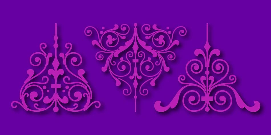 Ultimate Ornaments by Gerald Gallo Fonts — Dingbats Font