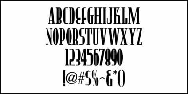 UNUSUALLY DECO JNL by Jeff Levine Fonts — Decorative Font — thumbnail 3
