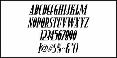 UNUSUALLY DECO JNL by Jeff Levine Fonts — Decorative Font — thumbnail 5