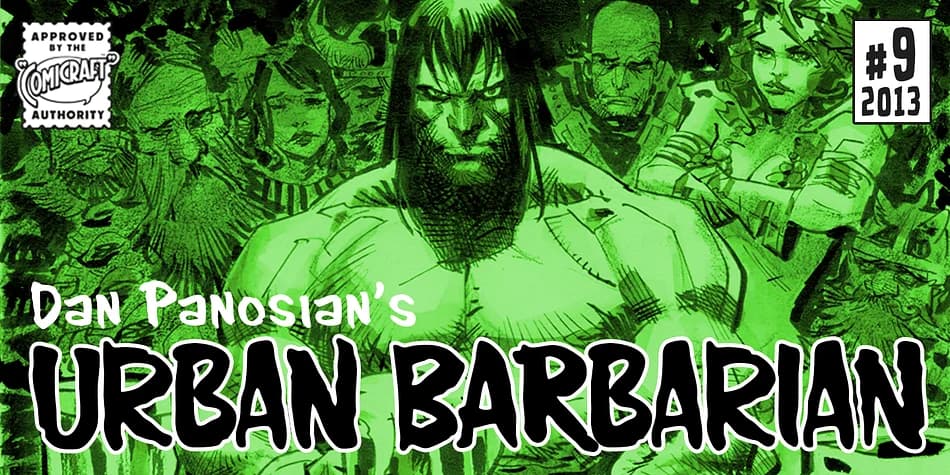 Urban Barbarian by Comicraft — Display Font